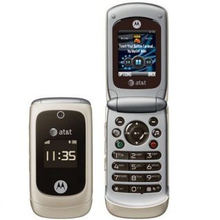 Used Motorola EM330 GSM ATT Flip Cellphone