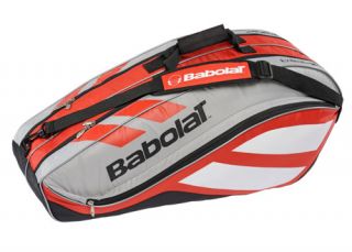 Babolat Club Line 6 Pack Tennis Racquet Racket Bag Red