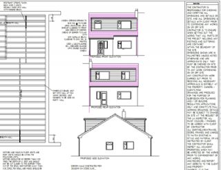 Loft Conversion AutoCAD CAD Plans to 2012 Building Regs
