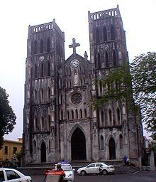112 Tonkin Vietnam Ha Noi Saint Joseph Cathedral 1900S