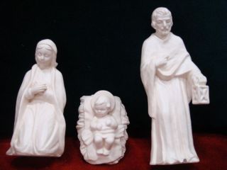 Goebel Hummel White Porcelain Nativity