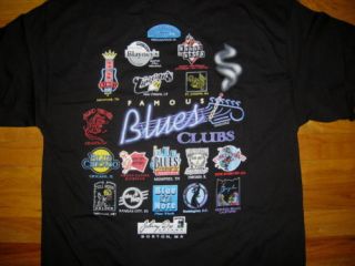 Famous Blues Clubs T Shirt Blues Jazz BB King Roxy