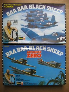 Revell Baa Baa Black Sheep 1 32 F4U 1 Corsair and Japanese Zero