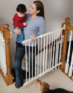 New Kidco G22 G2100 Baby Safety Stair Gate Angle Mount White Free 