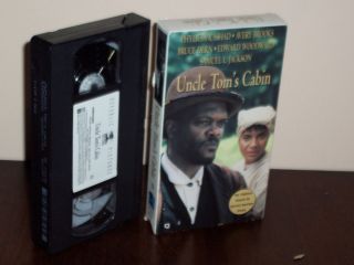 Uncle Toms Cabin 1987 VHS Samuel L Jackson Avery Brooks