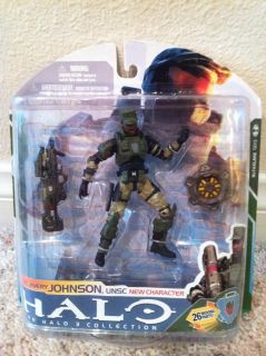 Sgt Avery Johnson UNSC Halo 3 Series 5 McFarlane Toys BNIB