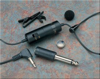 ATR3350 Audio Technica Omnidirectional Condenser Lavalier Microphone 