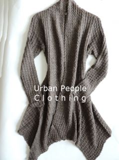 Aziz Cardigan Sweater Large Anthropologie Earring Urban People Cloth 