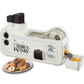 Mini Donut Machine, Home Automatic Doughnut Maker ~ Nostalgia Electric 