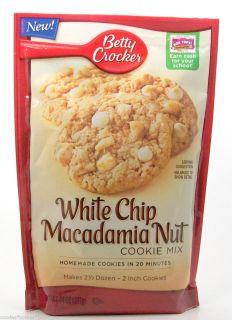 Betty Crocker White Chip Macadamia Nut Cookie Mix Baking