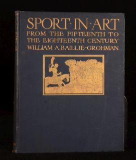   Art Fifteenth to The Eighteenth Century Signed Baillie Grohman