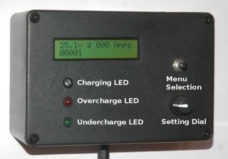   charge controller upgradeable to auto brake function for wind turbine