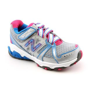 New Balance KV689 Youth Kids Girls Size 3 Gray Wide Mesh Synthetic 