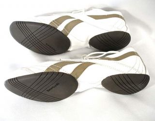 Reebok Sz 7 Zenswa Shoes Dance Yoga Sneakers Split Sole