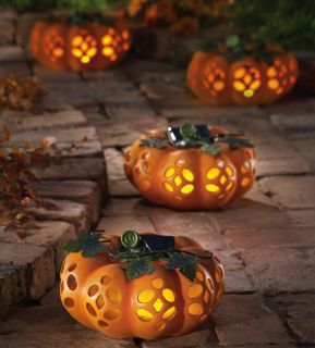   Lighted Jack O Lantern Pumpkin Fall Seasonal Outdoor Decor