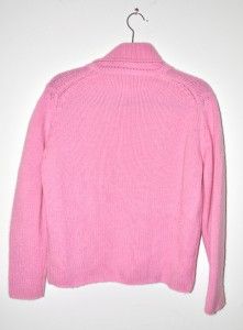 ballantyne pink cashmere medium sweater