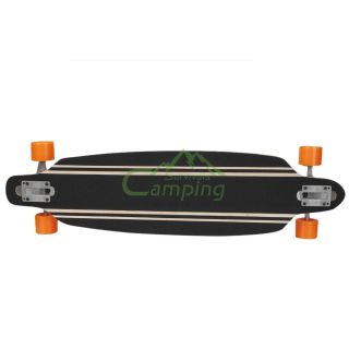 06 x 36 02 Pro Skateboarding Bamboo Wood Deck Longboard Complete 