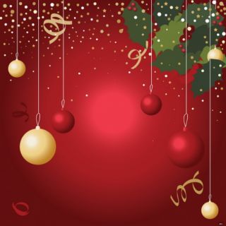 _vector xmas ornament background preview by dragonart