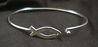 James Avery Sterling Silver Fish Ichthus Dangle Bracelet Pre Owned 
