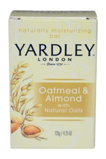 Oatmeal & Almond Bar Soap by Yardley for Unisex   4.25 oz Soap