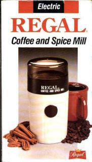 Vintage Regal Coffee and Spice Mill Grinder 505 France New in Box Mint 