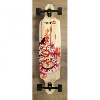 Landyachtz 41 Bamboo Drop Carve Skateboard Cruiser Complete Longboard 