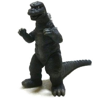 Godzilla 1974 Bandai 6 Vinyl Figure Toho Kaiju Sofubi Toy vs 