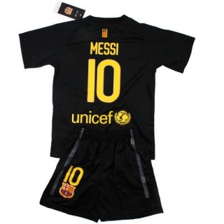 Barcelona #10 Messi 2011 12 soccer Home/Away kid youth Jersey set 