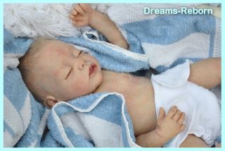 Beautiful Realistic Reborn Baby Boy Doll with Tummy Plate Dreams 