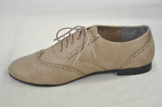 Barefoot Tess bft Louisville Taupe Wingtip Lace Up Oxford