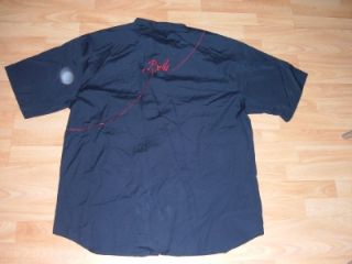 Mens blue short sleeve cotton shirt by BALLA 2X