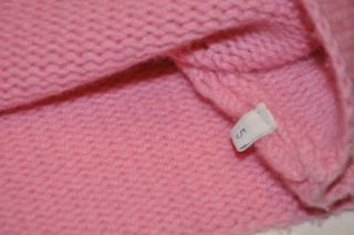 Made by Ballantyne Pink 100% Cashmere In excellent condition Only 