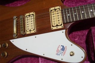 rare vintage 1976 Gibson Firebird electric guitar excellent w/ Fender 