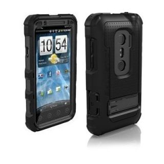 Ballistic HC Hard Core Rugged Case w/ Holster for HTC EVO 3D HA0712 
