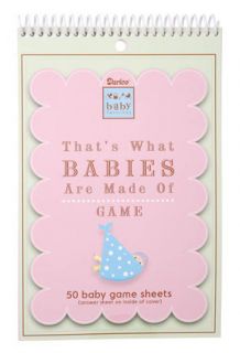 Baby Shower Game What Babies Are Made of 50 Pages