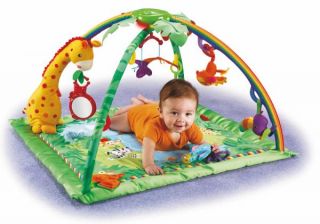 Fisher Price Rainforest Gym Baby Play Mat With Light & Sounds NEW 