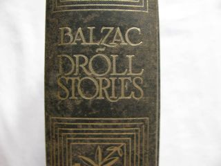 Droll Stories Balzac 1928 with 31 Engravings by Ralph Barton