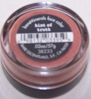 bare escentuals hint of truth face color 57 g new