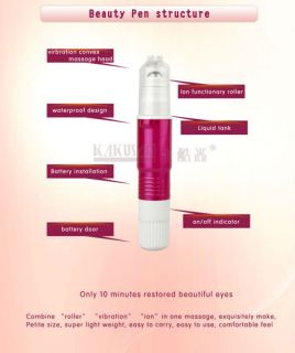 Portable Roller Massager Facial Beauty Ball Roller Eyes Wrinkle 