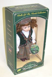 Barbara Lee 2000 Dolls of the World Petite Porcelains Doll   Wales 