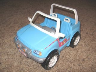 Barbie Beach Cruiser Jeep Mattel 1999 Great Condition