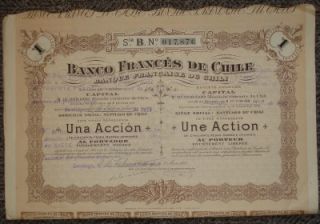 banco frances de chile s a 1925 chile