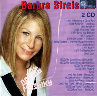 BARBRA STREISAND Rare Tracks 2 Media CDs set NEW