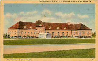Shreveport Louisiana La 1936 Barksdale Field Officers Club Vintage 