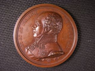Goswin Joseph Augustin Baron de Stassart Masonic Medal 1780 1854 