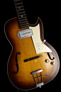 Vintage Kay Galaxy Sunburst Guitar Barney Kessel GRLC929