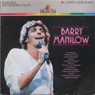 Barry Manilow Laserdisc His First TV Special LD