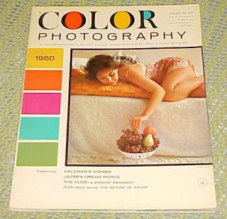 1960 Color Photography Annual Philippe Halsman Les Barry