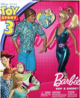 Toy Story 3 Barbie and Ken Dolls Gift Set BNIB VHTF