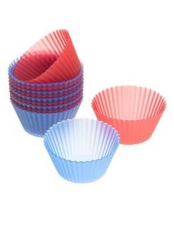   Easy Flex Silicone 3 inch Reusable Baking Cups 12 Count New